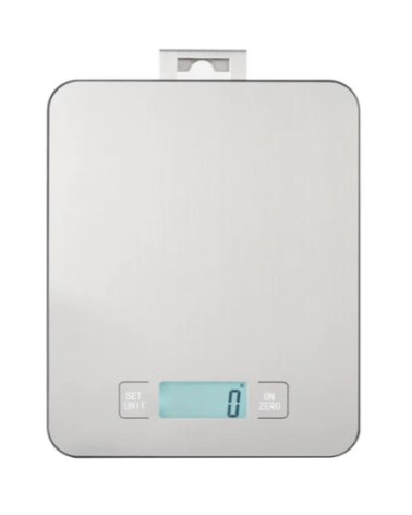 BILANCIA DA CUCINA DIGITALE 15KG-1GR INOX CON GANCIO.