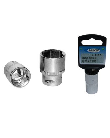 Bussola LABOR in acciaio al cromo vanadio, attacco da 1/2 MM27 ART. 7902.17