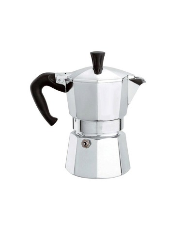 CAFFETTIERA MORENITA EXPRESS TAZZE 3 utilizzabile solo su fornello a gas. Non lavabile in lavastoviglie.