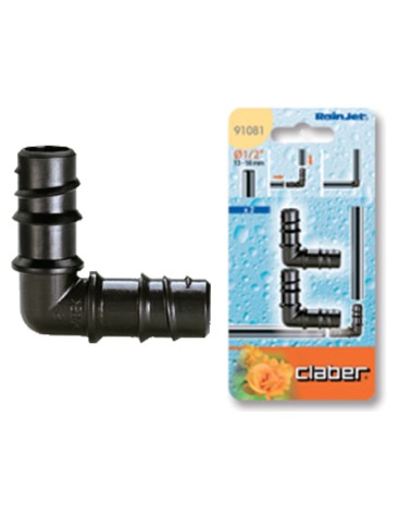 CLABER 91081 RAINJET RACCORDO AD ANGOLO 1/2 13-16MM ART. 91081