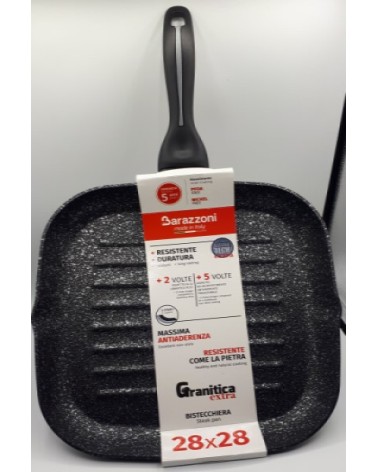 GRANITICA EXTRA INDUZIONE BISTECCHIERA 28X28CM