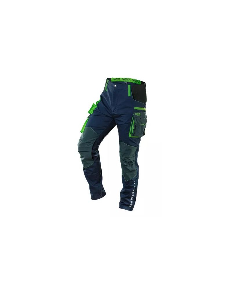 Pantaloni da lavoro PREMIUM TAGLIA L, 62% cotone, 35% poliestere, 3% elastan, ART. 81-226-L NEO