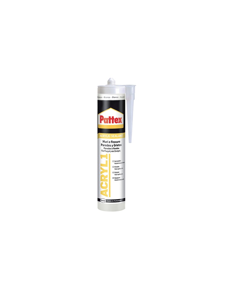 PATTEX SILICONE ACRILICO ACRIL-ONE BIANCO ML300