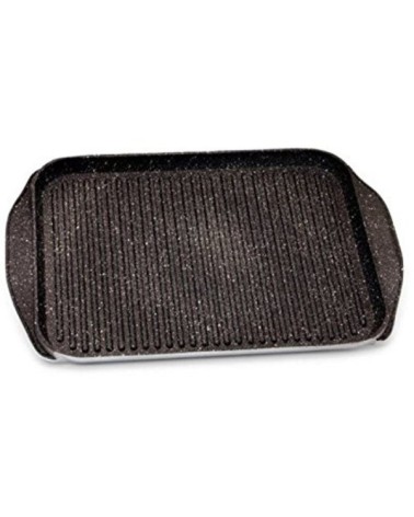 Piastra antiaderente Brava Geo, lega di alluminio priva di nichel e metalli pesanti, rivestimento totalmente esente da PFOA. Ada