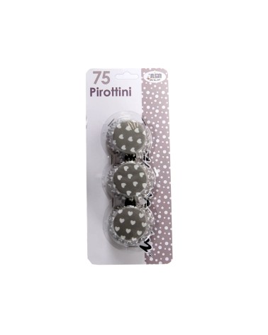 PIROTTINI CARTA 5CM COLORATI LILLO PEDRINI 75PZ