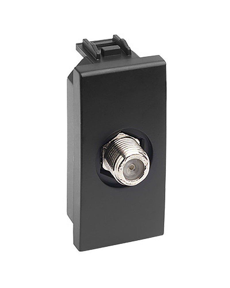 PRESA CONNETTORE TV/SAT TIPO F COLORE BIANCO DELIGHT