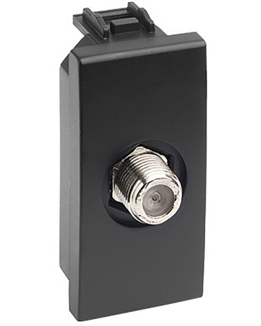 PRESA CONNETTORE TV/SAT TIPO F COLORE BIANCO DELIGHT