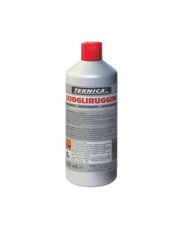SCIOGLIRUGGINE DISOSSIDANTE / DISINCROSTANTE / FOSFANTE ELIMINA FACILMENTE RUGGINE E CALCARE TEKNICA ART. TK10-0010