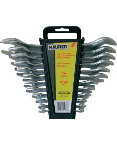 SERIE 8 PZ.CHIAVI FISSE DOPPIE MAURER MM.6-22