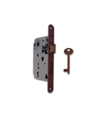 SERRATURA PATENT AGB 1001 CENTRO E50 F22 OTTONATA GIALLA