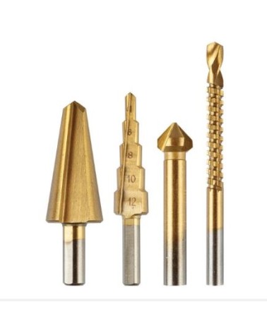 SET PUNTA A GRADINO 4-12 MM GRAPHITE ART. 54T3001