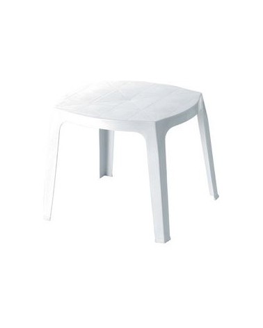 TAVOLO IN RESINA BAMBINO BIANCO Dimensioni cm 53x48xh45