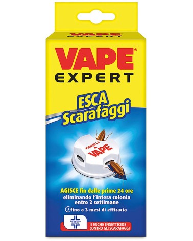 TRAPPOLA ESCA PER SCARAFAGGI VAPE EXPERT 4 ESCHE