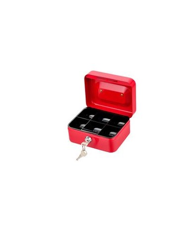 CASSETTA PORTAVALORI CM15,2X11,8XH8cm in acciaio