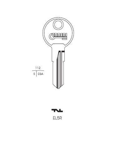 CHIAVE EL5R | EU10R ACCIAI