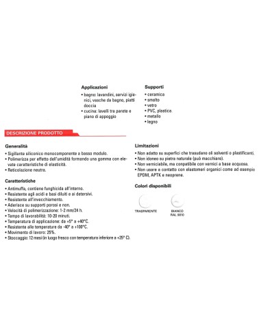 SILIC BASSO MOD 310ml GRIG