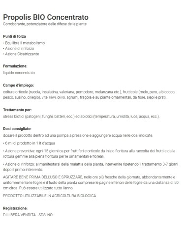 ZAPI PROPOLIS BIO CONC 200