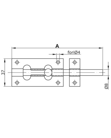 CATENACCIO CANNONE 60 ZINC
