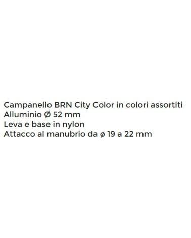 CAMPANELLO ALLUM diametro 55 COLOR
