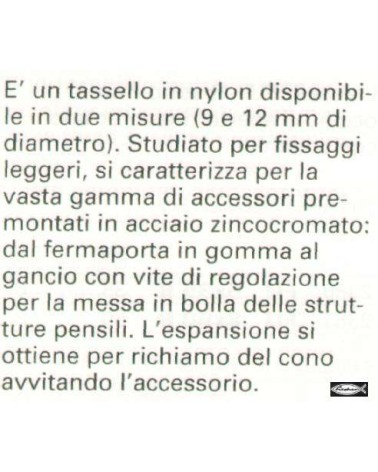 TASSELLI SB 9/1 NYLON 100P