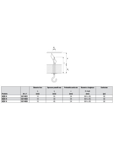 ANCORA ACCIAIO KDD4       