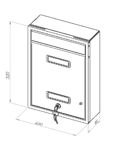 CASSETTA COMPON ALL SILVER