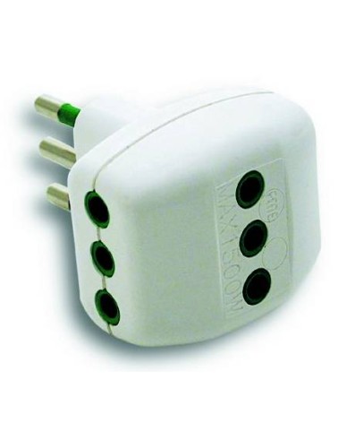 ADATT.TRIPLO SPIN 2P+T 10A