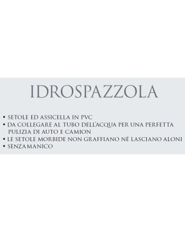 IDROSPAZZOLA PVC CAMION 23
