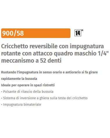 900/58 CRICC REVERS Q 1/4M