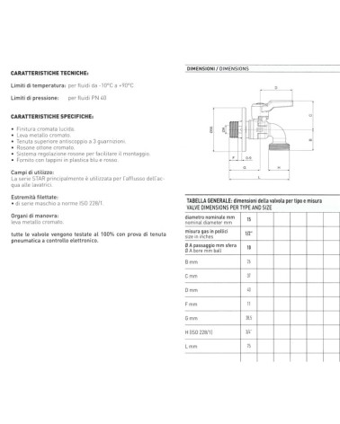 RUB STAR LAVATRICE DA 1/2 
