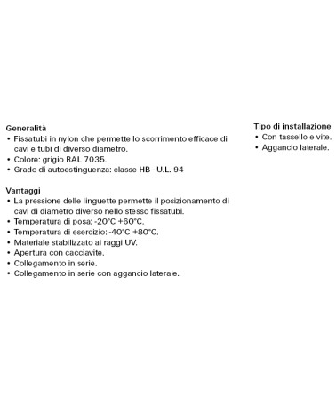 FISSATUBO SCH16-23GR      