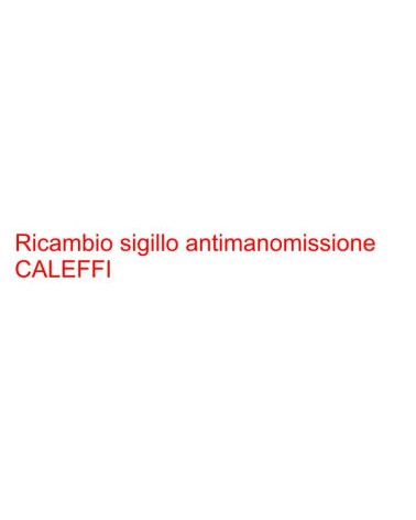 SIGILLO RICAMBIO X RIPART 