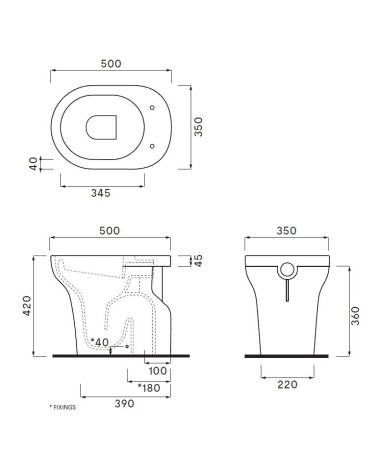 VASO SCAR PAVIM JO  BIANCO