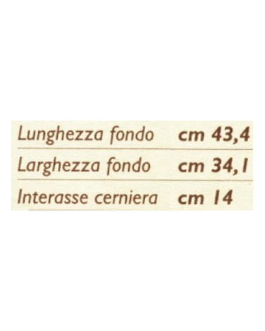 SEDILE ELLISSE COLATO CHAM