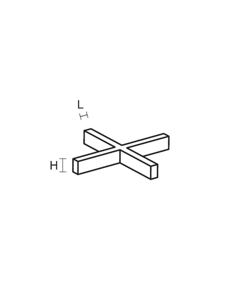 DISTANZ A CROCE   3MM 250P