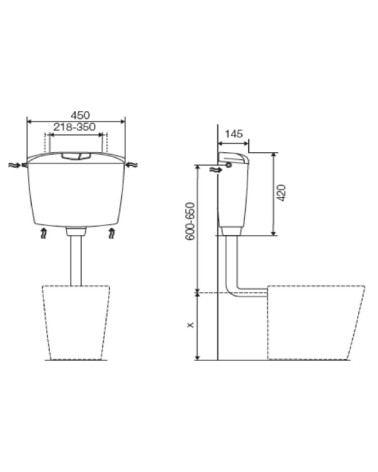 CASSETT CICLONE 2 C/RUB1/2