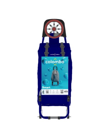 CARRELLO SPESA SMART BLU  