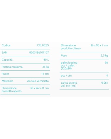 CARRELLO SPESA SMART GRIG 