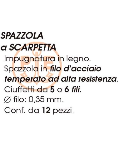 SPAZZOLA A SCARPETTA AC R5