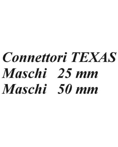 CONNETTORE M TEXAS mm 25  