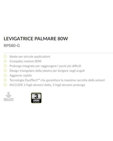 LEVIGATRICE PALMAR RPS80-G