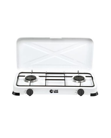 FORNELLO A GAS GPL 2 FUOCHI 2.2/2.2 KW