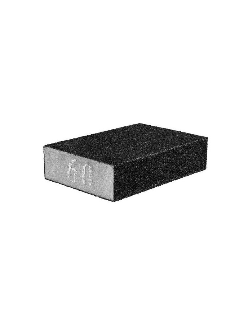 SPUGNA ABRASIVA RETTANGOLARE GRANA 60 - GRAPHITE ART. 55H915