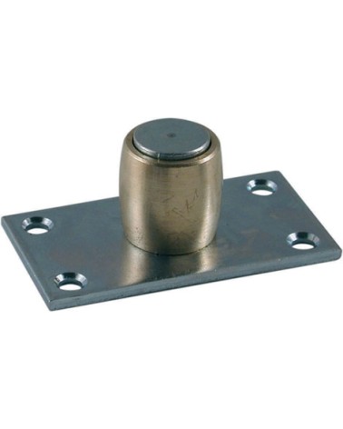 GUIDA INFERIORE CON BUSSOLA ZINCATA MM.25